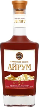 Коньяк Ayrum 5 Years Old 500  мл