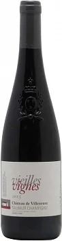 Вино Chateau de Villeneuve Vieilles Vignes AOC Saumur Champigny dry red  2021 750 мл  13,1%