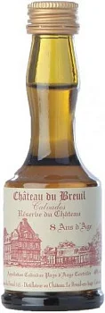 Кальвадос Chateau du Breuil Reserve du Chateau 8 Ans  Pays d'Auge AOC 350 мл