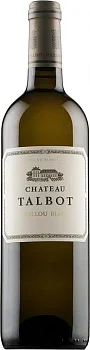 Вино Caillou Blanc Chateau Talbot Bordeaux AOC Кайу Блан Шато Тальбо Бордо 2014 750 мл