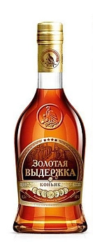 Коньяк Пятилетний Золотая Выдержка 500 мл