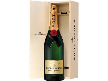 Шампанское Moet & Chandon Brut Imperial  with wooden box  3000 мл