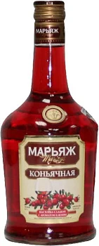 Настойка Марьяж Коньячная с Ароматом Рябины сладкая 500 мл