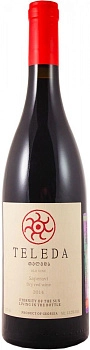 Вино Teleda, Saperavi  Теледа  Саперави 2019 750 мл