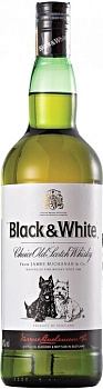 Виски Black and White   1000 мл