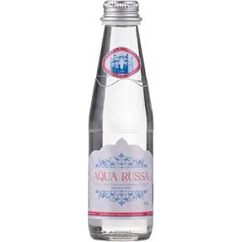 Вода  Aqua Russa  Sparkling Аква Русса газированная, в стекле  200 мл