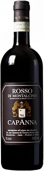 Вино Capanna Rosso di Montalcino Tuscany DOC   2014 750 мл