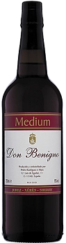Херес  Herez Don Beningo Medium  750 мл