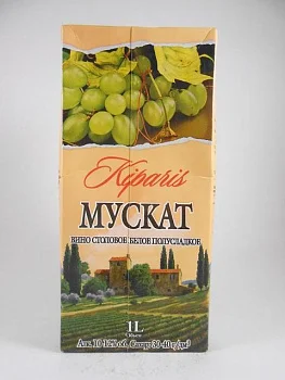 Вино Кипарис Мускат 1000 мл