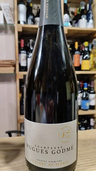 Шампанское   Hugues Godmé  Blanc de Blancs Premier Cru, Champagne AOC  750 мл  12%12,5%