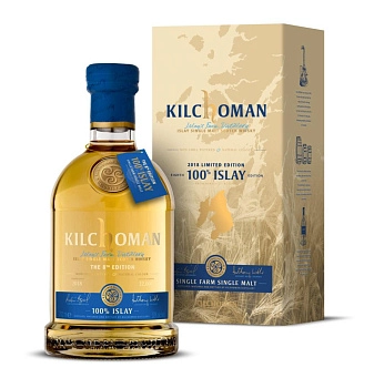 Виски  Kilchoman 100% Islay   gift box Килхоман  100% Айла  в подарочной коробке 700 мл