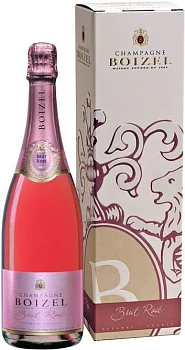 Шампанское Boizel  Brut Rose gift box 750 мл