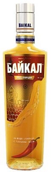 Настойка горькая  Байкал мёд с перцем  500 мл