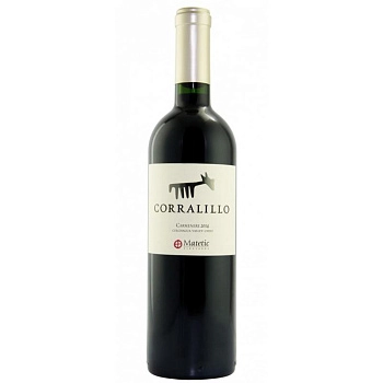 Вино Matetic Corralillo  Carmenere  Colchagua  Valley DO   Матетик  Корралильо  Карменер  Долина  Кольчагуа   2016 750 мл