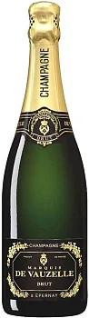 Шампанское Marquis de Vauzelle Brut Champagne AOC 2020 750 мл