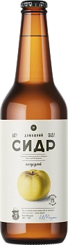 Сидр Ш Домашний Полусухой   450 мл