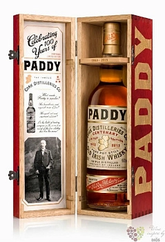 Виски Irish Distillers Paddy  Айриш Дистиллас Групп Пэдди  Сентинери в п/у дерево 700 мл