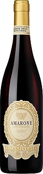 Вино Villa Belvedere Amarone della Valpolicella DOCG  Вилла Бельведере  Амароне делла Вальполичелла  2017 750 мл