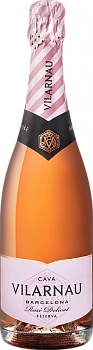 Игристое вино Vilarnau  Brut Reserva Rose Delicat Cava DO    750 мл