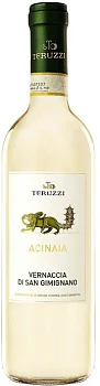 Вино Teruzzi & Puthod  Acinaia Vernaccia di San Gimignano DOCG  Теруцци & Путод  Ачинайя Верначча ди Сан Джиминьяно 2019 750 мл