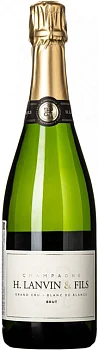 Шампанское Champagne H. Lanvin & Fils Grand Cru Blanc de Blancs Brut 2015 750 мл 12,5%