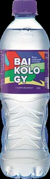 Вода  Байколоджи  питьевая газированная пластик 500 мл