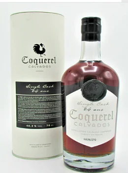 Кальвадос Coquerel    Single Cask 24 years old  gift box  700 мл  40 %