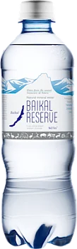 Вода Baikal Reserve Байкал Резерв газированная в пластиковой бутылке 500 мл