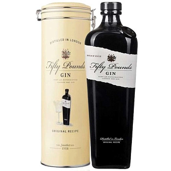 Джин Fifty Pounds   gift box    700 мл  40%