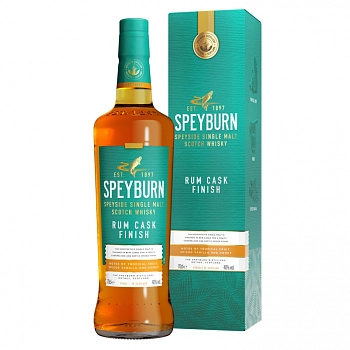 Виски SPEYBURN RUM CASK FINISH GIFT BOX  700 мл