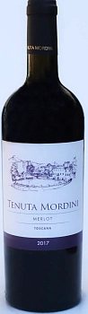 Вино Tenuta Mordini Merlot Toscana IGT Тенута Мордини Мерло 2018 750 мл