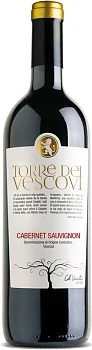 Вино Colli Vicentini Torre dei Vescovi" Cabernet Sauvignon  Vicenza DOC  750 мл
