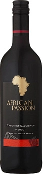 Вино Golden Kaan African Passion Cabernet Sauvignon Merlot   2018 750 мл