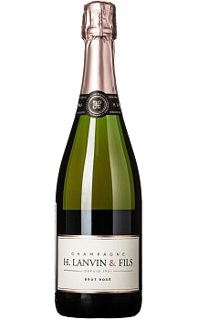 Шампанское Champagne H. Lanvin & Fils Brut  Rose Ланвин И Филс Брют Розе 2016 750 мл  12%