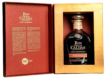 Ром  Viejo de Caldas Leon Dormido 12 Y O gift in box 750 мл  40%