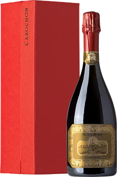 Игристое вино Monte Rossa  "Cabochon" Brut   2016 gift box  750 мл
