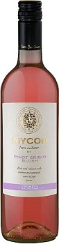 Вино Settesoli Inycon Growers Selection Pinot Grigio Blush Сеттесоли Иникон Гроуверс Селекшн Пино Гриджио Блаш розовое 2020 750 мл