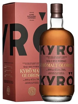 Виски Kyro Malt Oloroso Rye, gift box  700 мл  47,2%