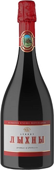 Вино игристое Лыхны красное полусладкое 750 мл