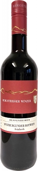 Вино Heppenheimer Spatburgunder Bergstraesser Winzer 2021   750 мл