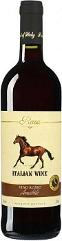 Вино Rasa Vino Rosso  Amabile Раза Вино Россо Амабиле 750 мл