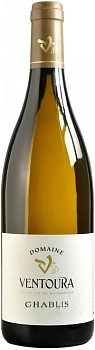 Вино Domaine Ventoura  Chablis AOC   2021 750 мл