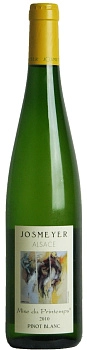 Вино Josmeyer Mise du Printemps Pinot Blan Alsace Жосмейер Миз дю Прантан Пино Блан Эльзас 2018 750 мл