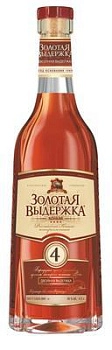 Коньяк четырехлетний Золотая Выдержка 500 мл