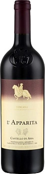 Вино Castello di Ama l'Apparita IGT  2017 750 мл 13,5%