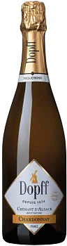 Игристое вино Dopff au Moulin Chardonnay Brut  Cremant d'Alsace   2019  750 мл