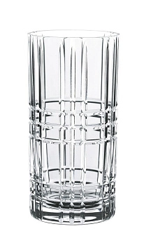 Набор высоких стаканов для виски 4 штуки  Nachtmann Square  445 мл  хрусталь