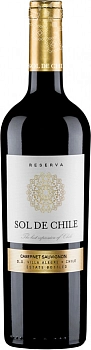 Вино Sol de Chile Cabernet Sauvignon Reserva  Соль де Чили Каберне Совиньон Ресерва 750 мл П