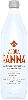 Вода  Acqua Panna  Аква Панна Негазированная  ПЭТ  1000 мл