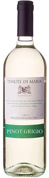Вино Tenute di Maria Pinot Grigio Тенуте ди Мария Пино Гриджио 2016 750 мл